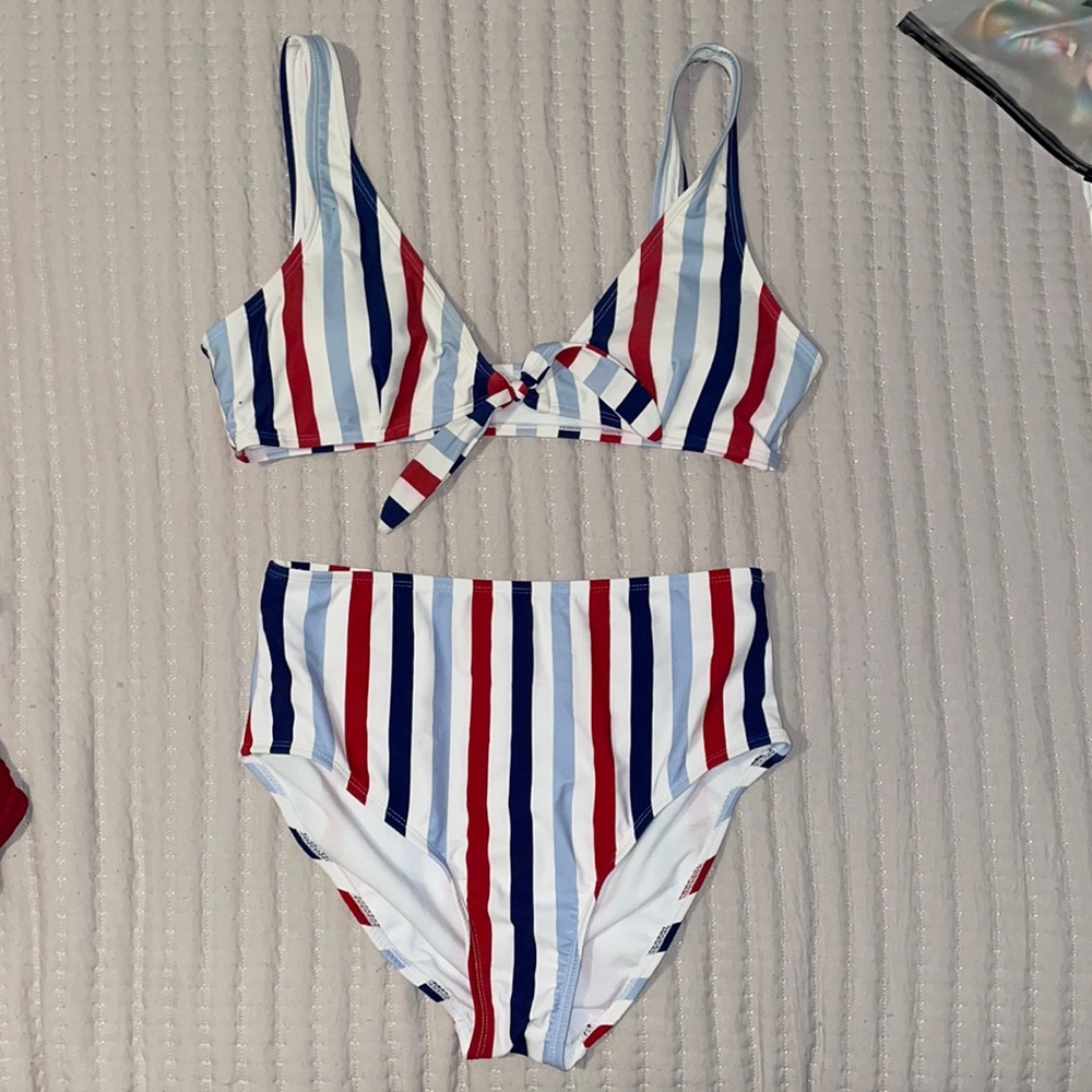Red, white, & blue bikini